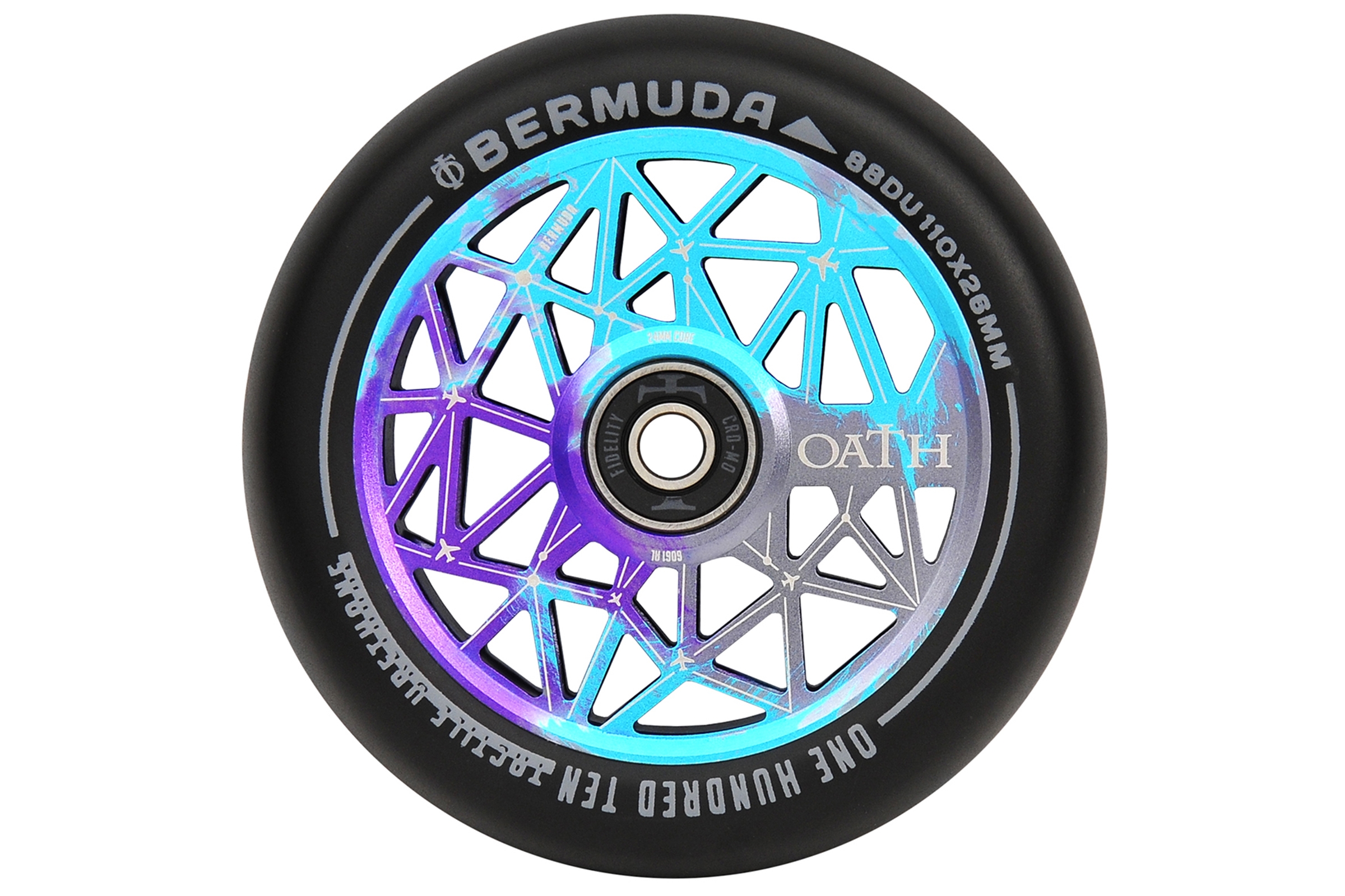 Wheel Oath Bermuda 110 Blue Purple Grey